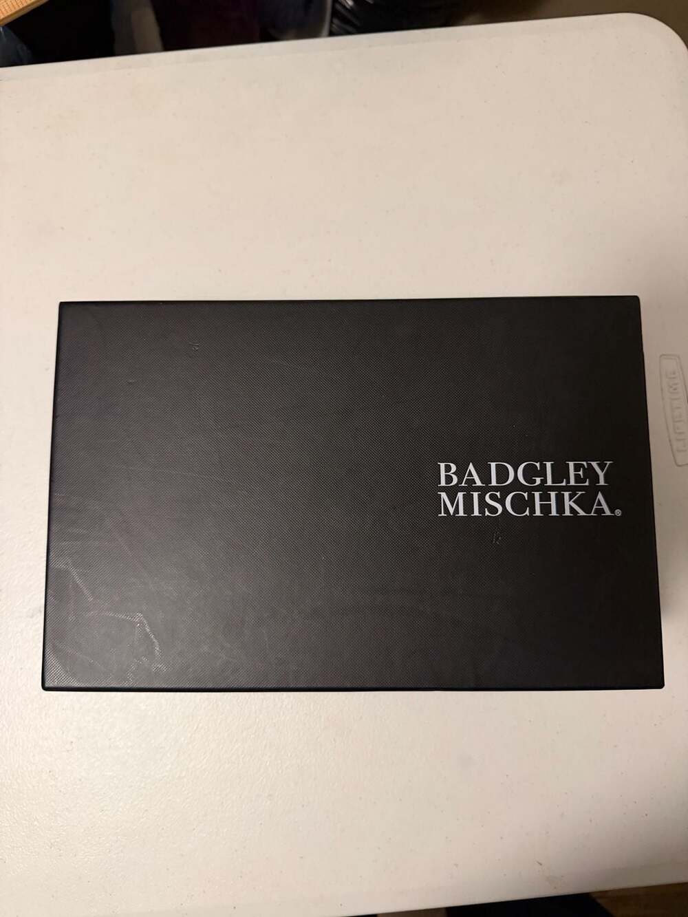 Badgley Mischka Adaline Champagne Glitter Slingback Block Heel Pumps 9 - Picture 2 of 10
